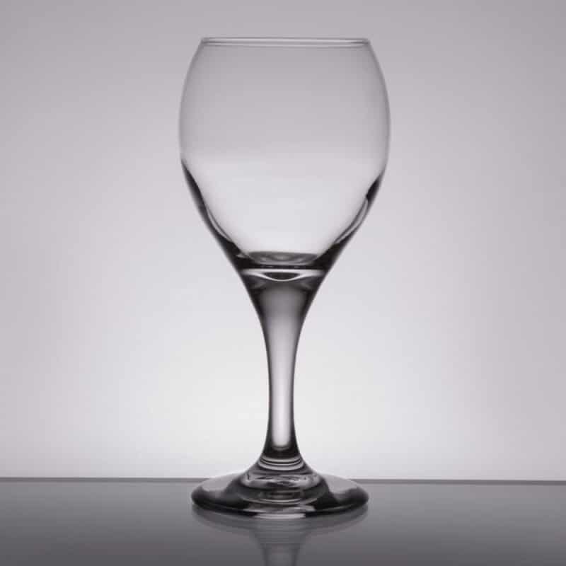 Laser Engraved Libbey® 3957 Teardrop 10.75 oz. All Purpose Wine Glass - 1