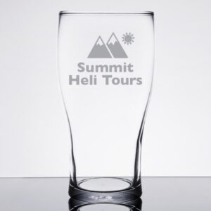 Laser Engraved Libbey® 4808 16 oz. Pub Glass