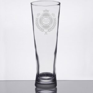 Laser Engraved Libbey® 526 Pinnacle 14 oz. Pilsner Glass