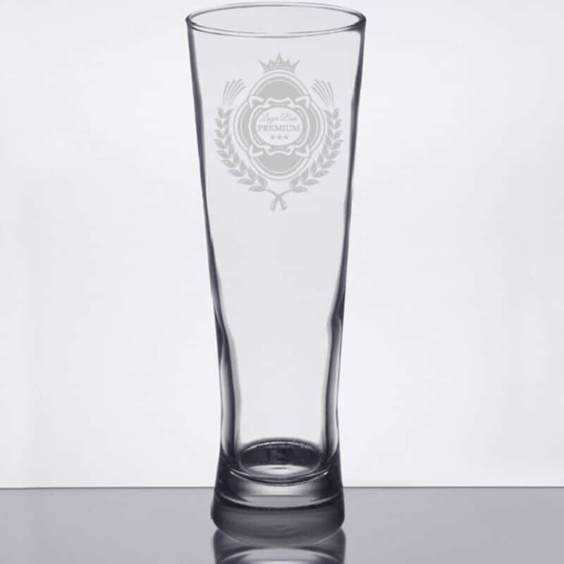 Laser Engraved Libbey® 526 Pinnacle 14 oz. Pilsner Glass
