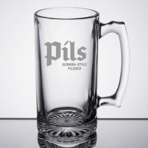 Laser Engraved Libbey® 5272 25 oz. Sport Beer Mug