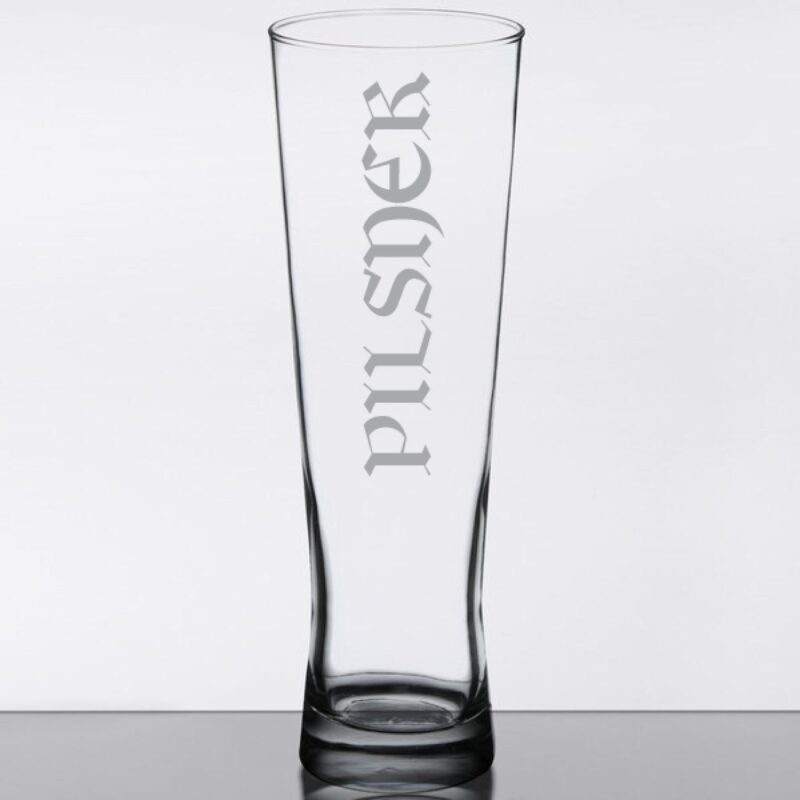 Laser Engraved Libbey® 528 Pinnacle 20 oz. Pilsner Glass