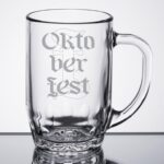 Laser Engraved Libbey® 5303 19.5 oz. Thumbprint Beer Mug