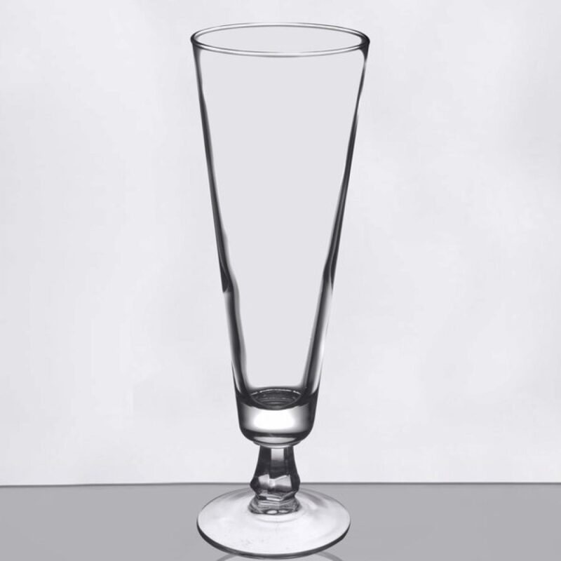 Laser Engraved Libbey® 6425 10 oz. Footed Pilsner Glass - 1
