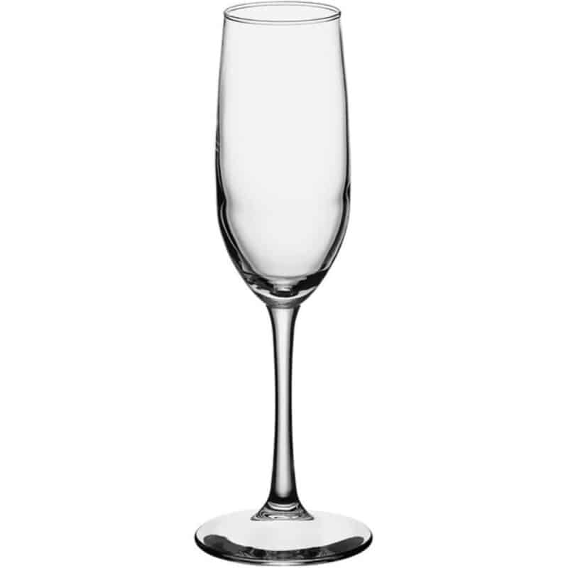 Laser Engraved Libbey® 7500 Vina 8 oz. Flute Glass - 1