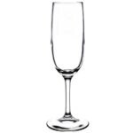 Laser Engraved Libbey® 8595SR Bristol Valley 6 oz. Flute Glass - 1