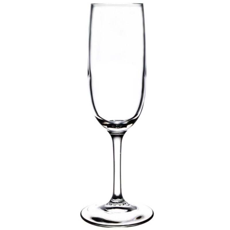 Laser Engraved Libbey® 8595SR Bristol Valley 6 oz. Flute Glass - 1
