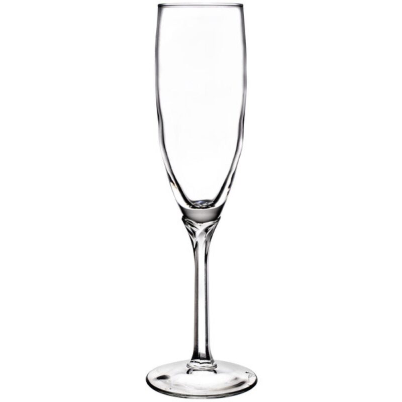 Laser Engraved Libbey® 8995 Domaine 6 oz. Flute Glass - 1