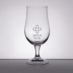 Laser Engraved Libbey® 920291 Munique 13.5 oz. Stemmed Pilsner Glass