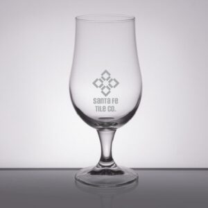 Laser Engraved Libbey® 920291 Munique 13.5 oz. Stemmed Pilsner Glass