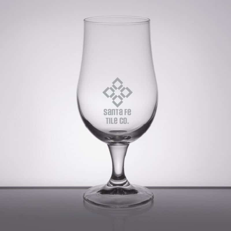 Laser Engraved Libbey® 920291 Munique 13.5 oz. Stemmed Pilsner Glass