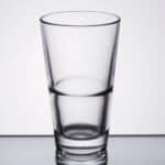 Laser Engraved Libbey® Restaurant Basics 14 oz. Rim Tempered Stackable Mixing Glass