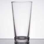 Laser Engraved Libbey® Restaurant Basics 16 oz. Rim Tempered Tall Mixing Glass - 1