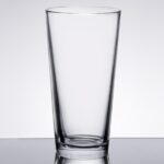 Laser Engraved Libbey® Restaurant Basics 22 oz. Rim Tempered Mixing Glass - 1