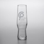 Laser Engraved Libbey® Symbio 9.5 oz. Flute Glass