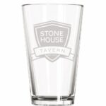 Libbey 12 oz. Pub Glass - Custom Logo Branded Barware for Restaurants and Breweries