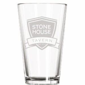 Libbey 12 oz. Pub Glass - Custom Logo Branded Barware for Restaurants and Breweries