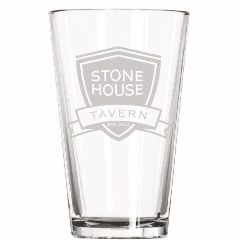 Libbey 12 oz. Pub Glass - Custom Logo Branded Barware for Restaurants and Breweries
