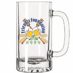 Libbey 16 oz. Glass Beer Tankard - Custom Logo Promotional Drinkware
