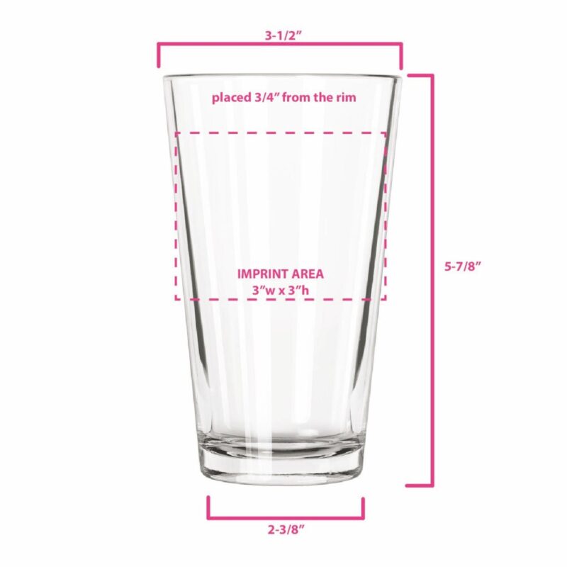 Libbey 16 oz Mixing Glass - Heavy Base Pint Glass for Bars - 1