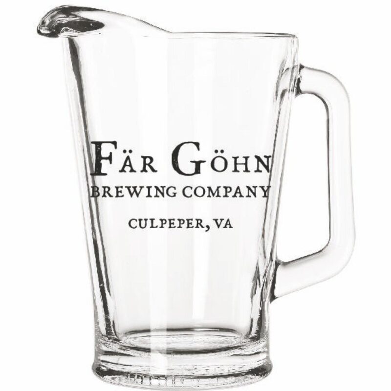 Libbey 60 oz. Clear Glass Pitcher - Bulk 6-Pack