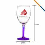 Libbey Andery Wine Glasses - 8 Oz. - 3