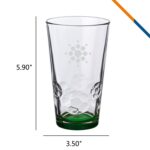Libbey BallPour Soccer Pint Glass - 16 OZ. - 3
