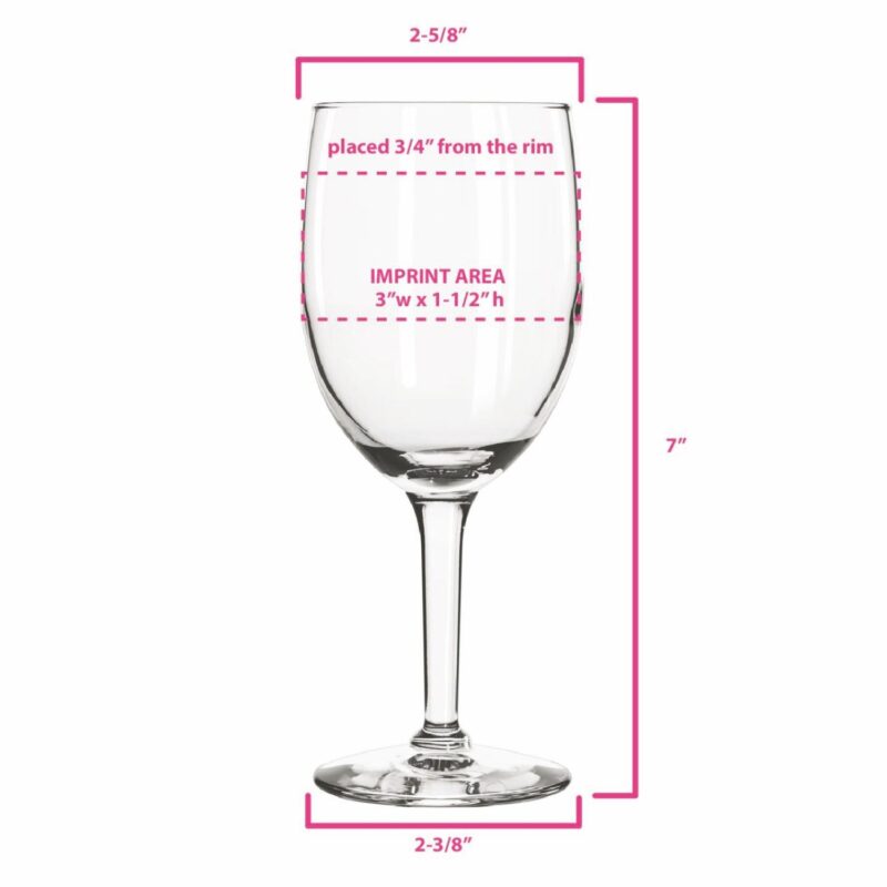 Libbey Citation Wine Goblet 10 oz - Made in USA - 1