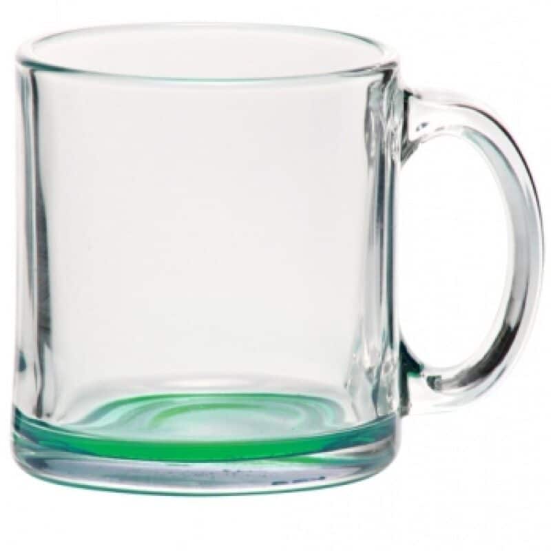 Libbey Clear Glass Coffee Mugs - 13 oz - 4