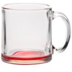 Libbey Clear Glass Coffee Mugs - 13 oz - 7