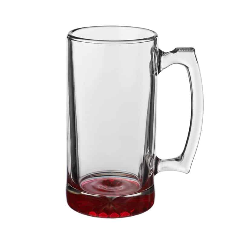 Libbey Clino Glass Beer Mugs - 12 Oz. - 8