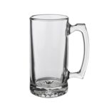 Libbey Clino Glass Beer Mugs - 12 Oz. - 9