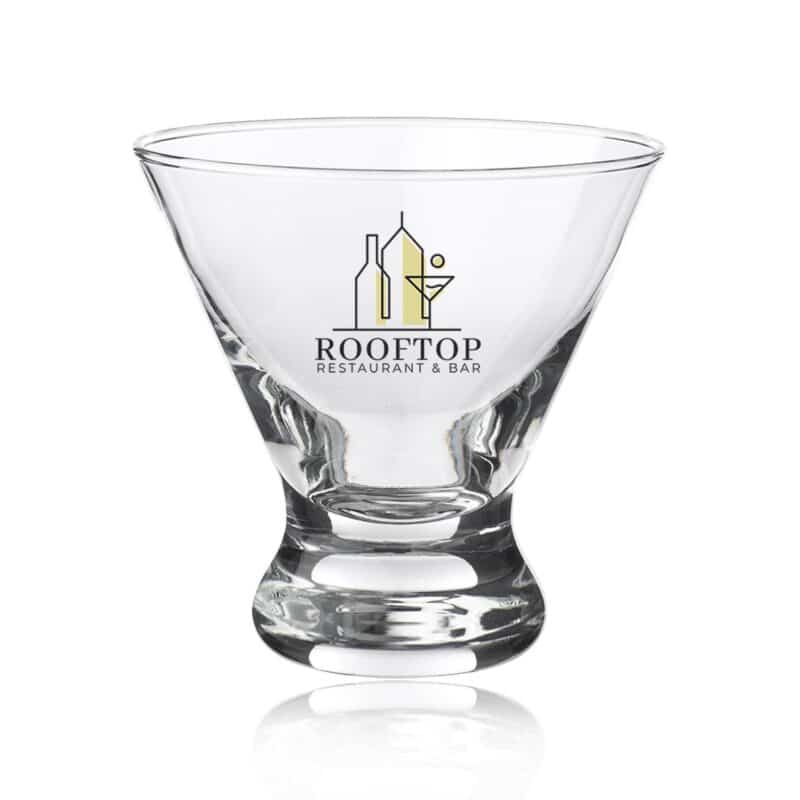 Libbey Cosmopolitan Stemless Martini Glasses 8.25 oz - 2
