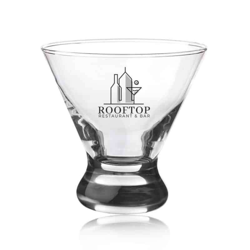 Libbey Cosmopolitan Stemless Martini Glasses 8.25 oz - 4