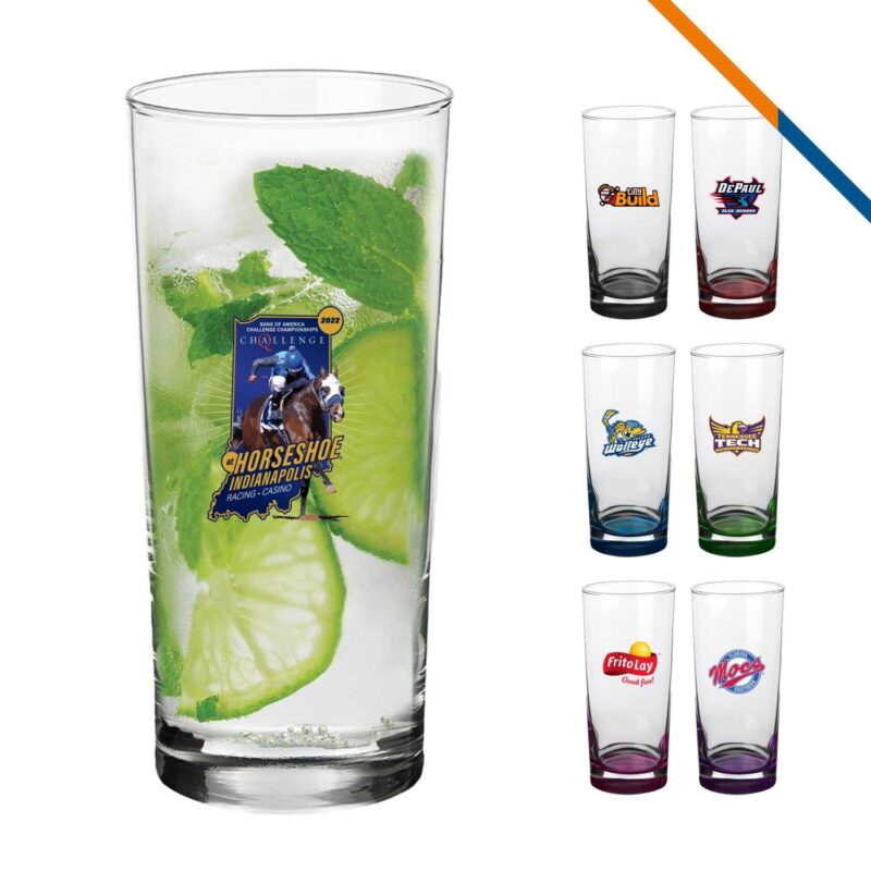 Libbey-Davin-Tall-Beverage-Glasses-15-Oz-AU-GW6H Libbey Davin Tall Beverage Glasses - 15 Oz.
