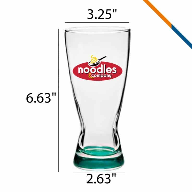 Libbey Elijah Hourglass Pilsner Glasses - 15 Oz. - 3