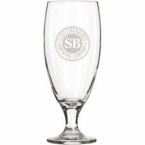 Libbey Embassy Footed Pilsner Glass 16 oz - Made in USA