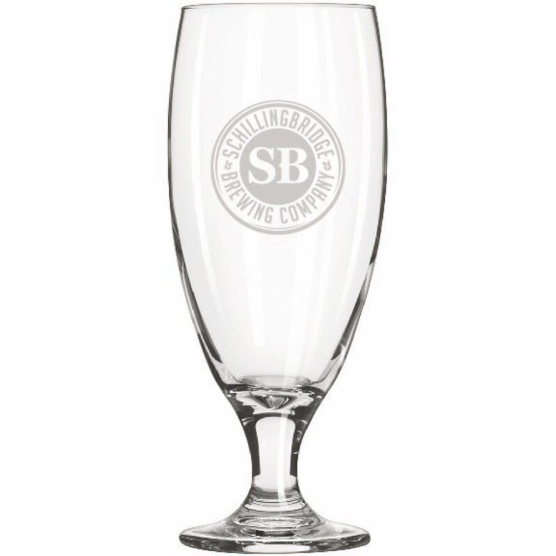 Libbey Embassy Footed Pilsner Glass 16 oz - Made in USA