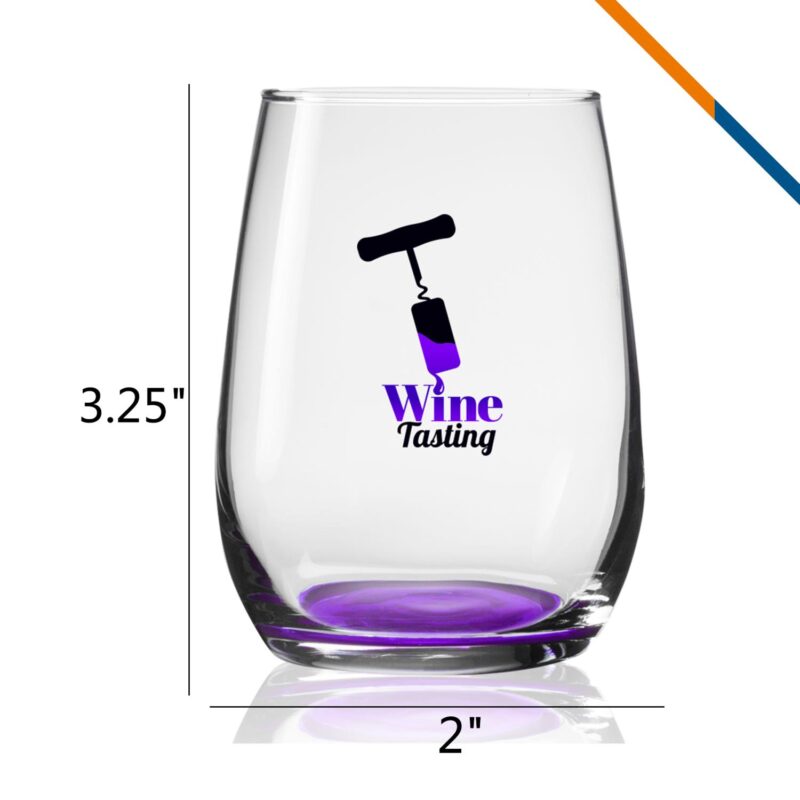 Libbey Fergus Stemless Taster Glasses - 6.25 Oz. - 3