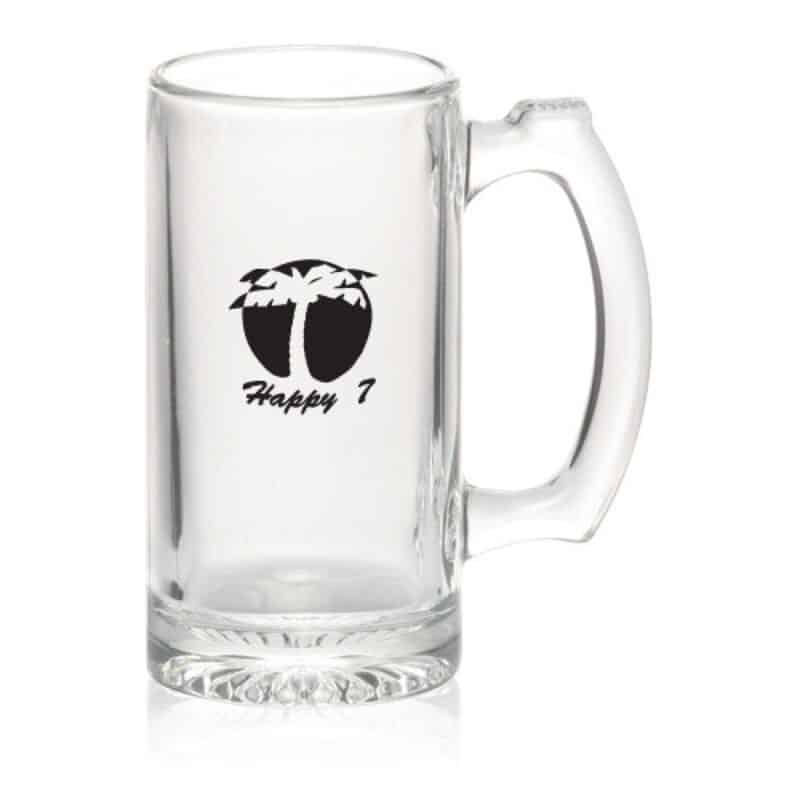 Libbey Groomsmen Glass Beer Mugs 12 oz - 1