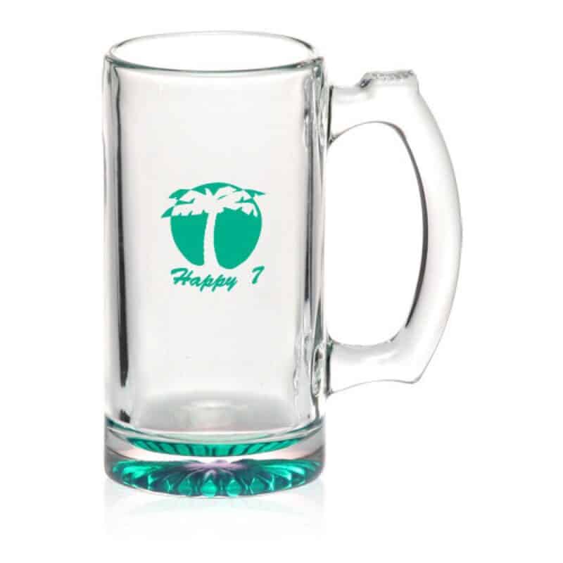Libbey Groomsmen Glass Beer Mugs 12 oz - 2