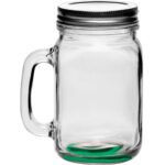 Libbey Handle Mason Jars with Lids - 3