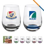 Libbey Hardy Stemless Wine Glasses