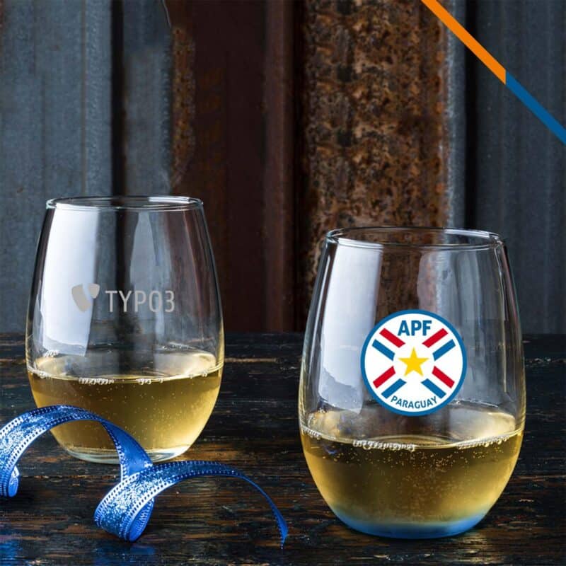 Libbey Hardy Stemless Wine Glasses - 2