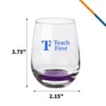 Libbey Hardy Stemless Wine Glasses - 3