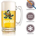 Libbey Hemo Glass Beer Mugs - 25 Oz. - 4