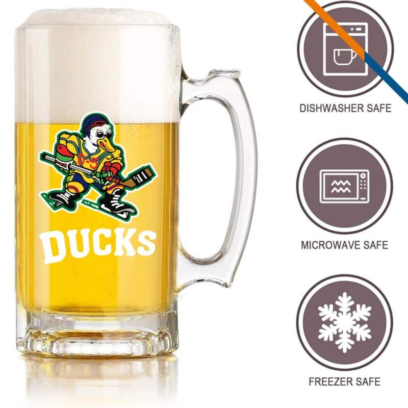 Libbey Hemo Glass Beer Mugs - 25 Oz. - 4