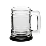 Libbey Idelle Glass Beer Mugs - 15 Oz. - 1