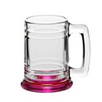 Libbey Idelle Glass Beer Mugs - 15 Oz. - 7