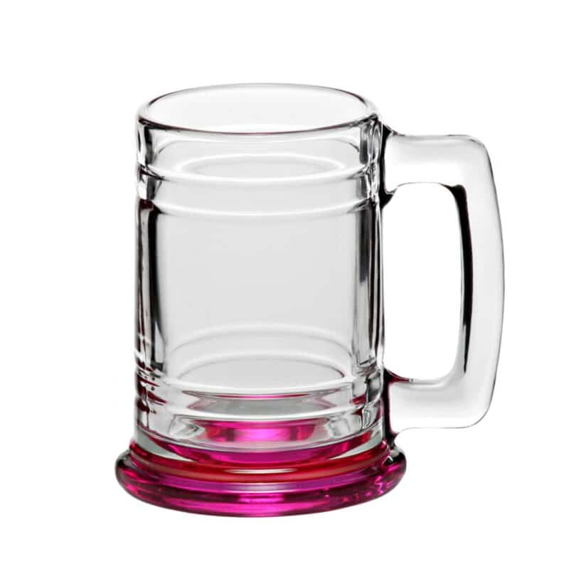 Libbey Idelle Glass Beer Mugs - 15 Oz. - 7